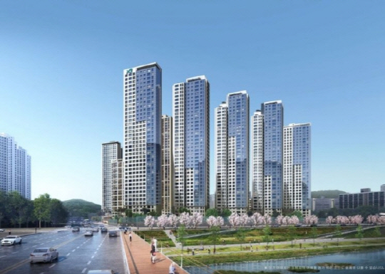 광명 철산자이 브리에르 투시도 <GS건설 제공>